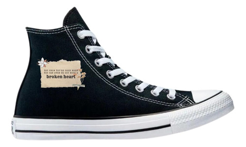 Tenis Converse Chuck Taylor All Star Bota Taylor Swift 814n