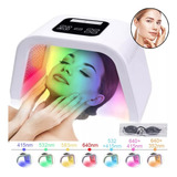 Máquina Facial De Luz Led De 7 Colores P/terapia De Fotones