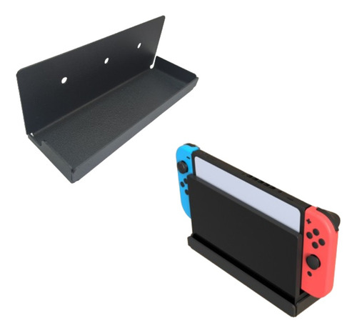 Suporte De Parede Para Nintendo Switch Dock - Metal