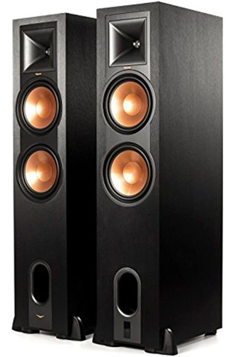 Klipsch R28pf Altavoz De Pie Para Suelo 2 Unidades Color Neg