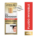 Protector Solar Uv Defender L'oreal Fps 50+ Invisible 40g