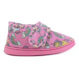 Pantufa Infantil Menina Specht Unicórnio Rosa -1036