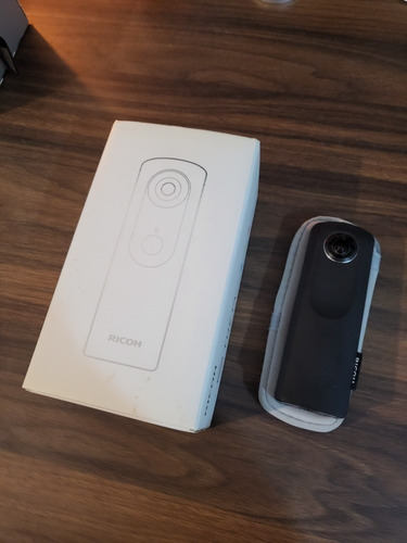 Cámara De Video Ricoh Theta S Full Hd Negra