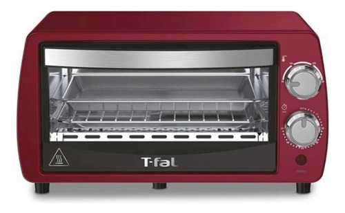 Cómodo Horno Eléctrico Tostador T Fal  Rojo 10 L