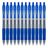 Boligrafo Gel Retractil Pilot G2 Premium 07 Caja 12 Piezas Color De La Tinta Azul Color Del Exterior Azul