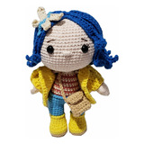 Amigurumi Coraline Muñeca Tejido Al Crochet