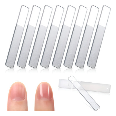 Limas De Uñas Naturales Polish Files, Pulidor De Cristal Con