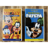 Fitas Vhs _ Mickey + Pateta Walt Disney