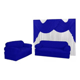 Sala Conforto Com Cortina 2 M + Kit Capa 3 E 2 Lugares