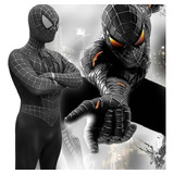 1 Disfraz De Spiderman Negro Traje De Fiesta De Cosplay