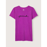 Remera Mujer Pink Victoria's Secret Nuevo Y Original Talle S