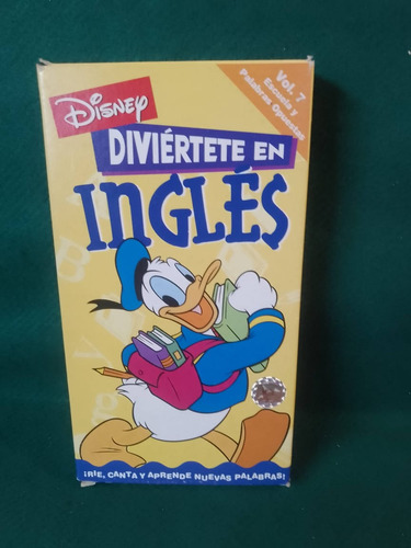 Pelicula Divertite En Ingles 7 Disney Vhs