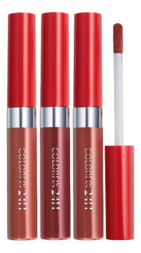 Labial Líquido Mate Ésika Colorfix - Pack 3