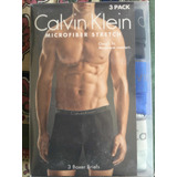 Paquete 3boxers Calvinklein Medianosn/a/g Originales Nuevos