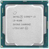 Processador Gamer Intel Core I3-8100 Cm8068403377308  De 4 Núcleos E  3.6ghz De Frequência Com Gráfica Integrada