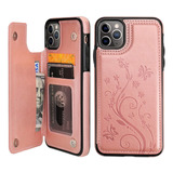 Funda Para  iPhone 11 Pro Max  (color Oro Rosa / Vaburs)