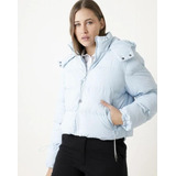 Campera Mujer Puffer Inflable Corta Colores Invierno Mata 