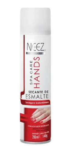 Neez Profissional Spa Care Hands Secante De Esmalte 250ml