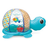 Inflable Para Baño Tortuga Burbuja Infantino Multifuncional Color Multicolor