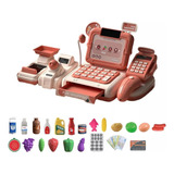 Set De Juego Cash Register Con Luces Y Sonidos Para Niñas