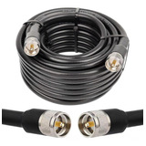 Cable Coaxial  Rg8 Uhf Macho Pl-259 X 15mts.