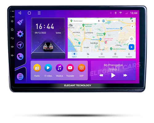 Autoradio Android Citroen C3 Xr 2019-2022 4+64gb 8core Qled Foto 2