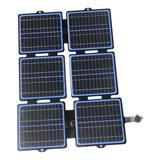 Solar Impermeable 30w Externa Paneles De Carga Banco De Alta