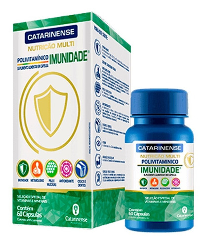 Multivitaminico 60 Caps Catarinense Pharma - Linha Completa