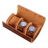 1 Rollo De Reloj De Viaje Con Caja De Reloj Portátil De 3 Ra