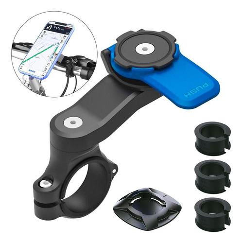 Soporte Celular Tipo Quadlock Moto Bicicleta Scooter Sinewan