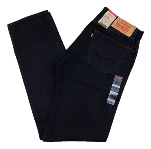 Calça Levis 501 Original Masculina Preta Importada 100% ALG.