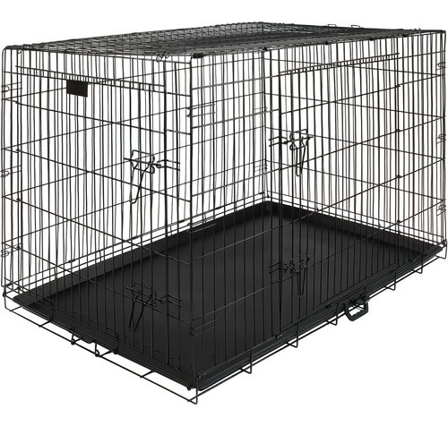 Jaula Perro Metalica Plegable 121 X 75.5 X 82 Transportadora