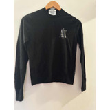 Sweater Armani Exchange  Negro Talle Xs