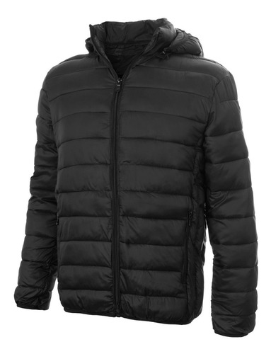 Campera Invierno Abrigo Liviana Capucha Microfibra Importada