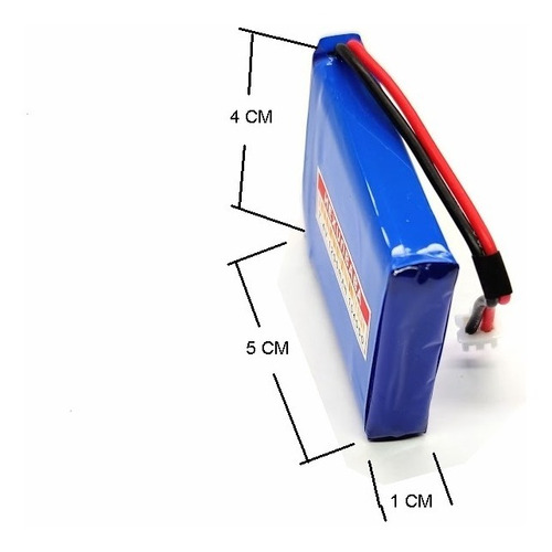 Bateria E484250 1200 Mah Para Satlink Ws-6923 Ws-6933 7.4 V