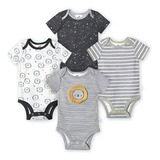 Set 4 Piezas Bodys Mamelucos Oneseis Original Ropa Bebe Niño