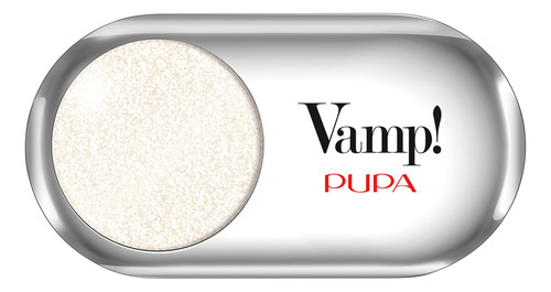 Sombra De Ojos Pupa Vamp! Eyeshadow Color De La Sombra Top Coat Sparkling Platinum