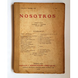 Nosotros, Nro 166, Año Xvii, Marzo 1923. Borges, Berkeley