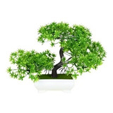 Planta Bonsai Vaso Artificial Realista Decoração Mesa + Nf !