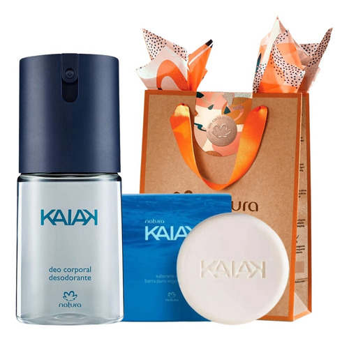 Kit Regalo Kaiak Clasico Masculino Natura - Lvdm