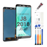 Para Samsung J8 2018 J810 J810f Pantalla Táctil Lcd Tft