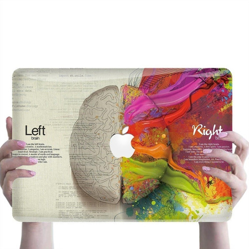 Izquierda Y Derecha Brain Portátil Casos Para Macbook Pro 13