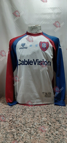 Camiseta San Lorenzo Signia Blanca 2002 N° 10 Romagnoli.