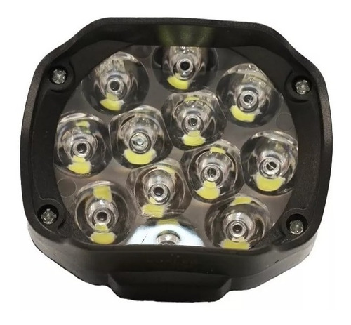 Faro Led Auxiliar Luz Blanca Off Road 12v Auto Moto A-vip