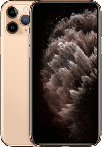 iPhone 11 Pro Max Gold A2218 Caixa Lacrada/nf/1 Ano Garantia