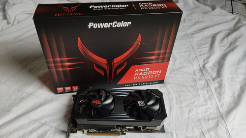 Placa De Vídeo Powercolor Red Devil Rx 6600 Xt