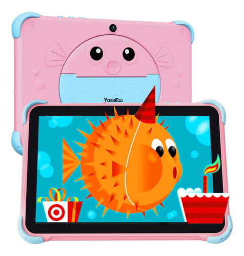 Tableta Android Para Niños De 10 Pulgadas Rosa