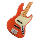 Fender Player Plus Bajo De Jazz De 5 Cuerdas, Rojo Fiesta, D