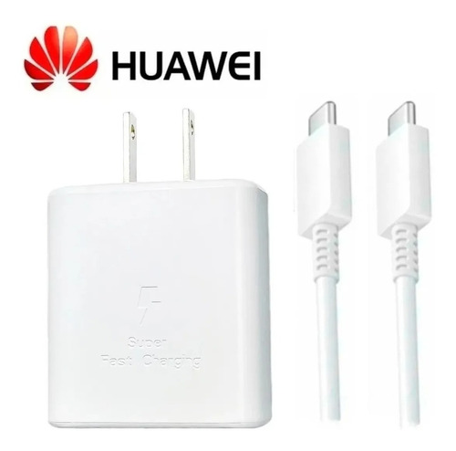 Super Cargador Huawei Tipo C A C P30 P40 Nova 5 Mate30 18w