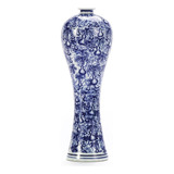 Jarrón Florero De Cerámica De Porcelana China De 32cm